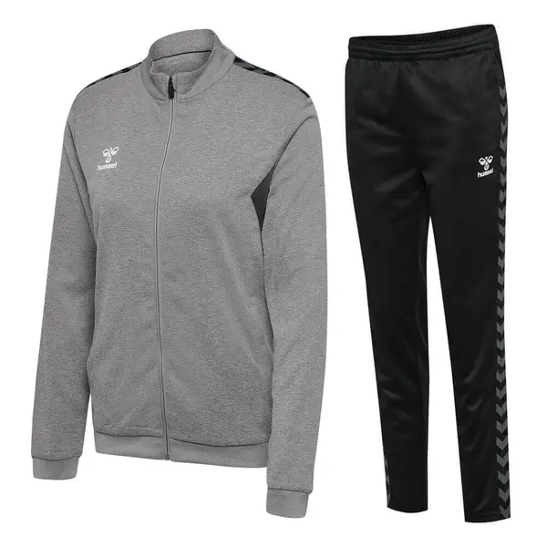 Trening hummel AUTHENTIC POLY WOMEN - 2006 Grey Melange, XL