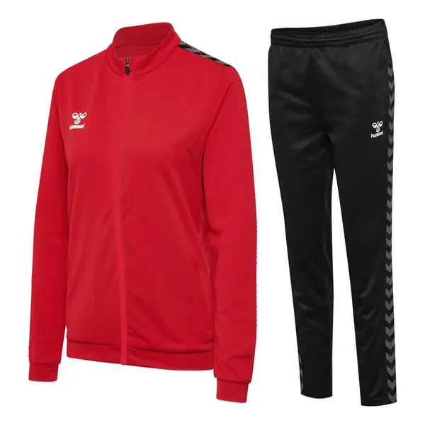 Trening hummel AUTHENTIC POLY WOMEN - 3062 True Red, XL