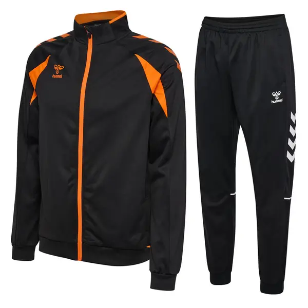 Trening hummel CORE 2.0 - 2461 Black/orange tiger, XL