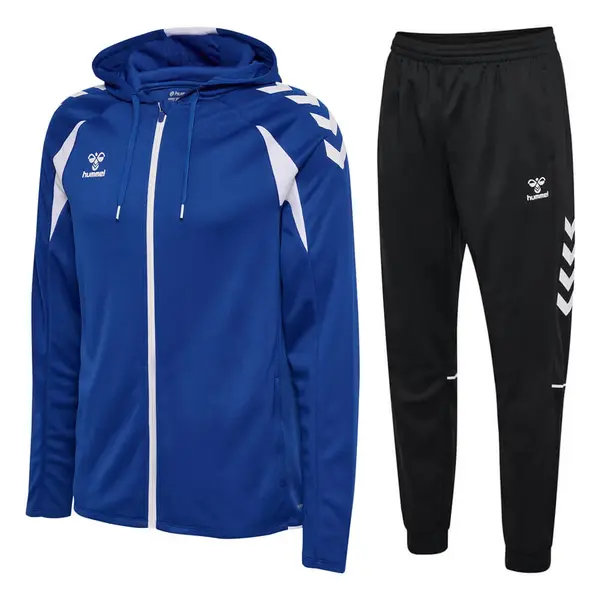 Trening hummel CORE 2.0 HOODIE ZIP - 7691 True Blue White, 3XL
