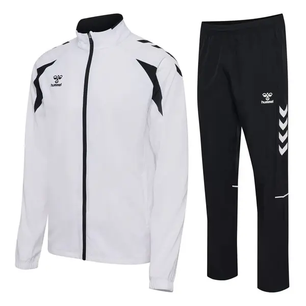 Trening hummel CORE 2.0 WOVEN - 9124 White, L