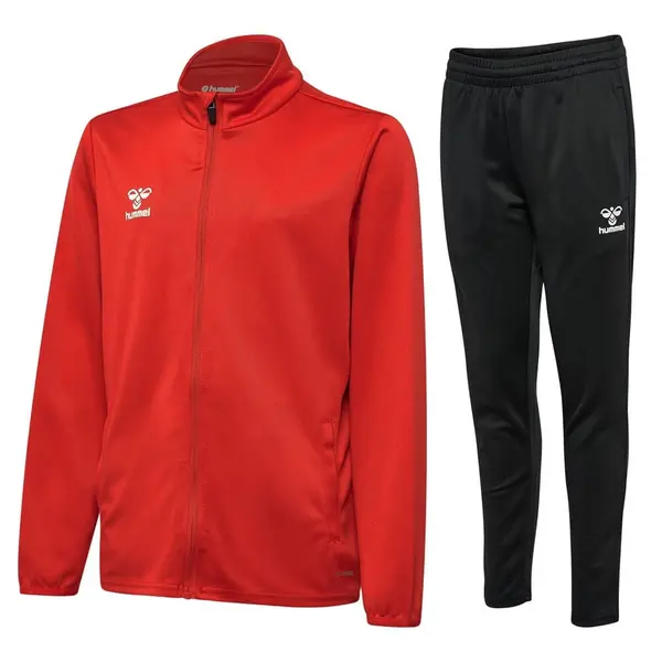 Trening hummel ESSENTIAL POLY COPII - 3062 True Red, 164