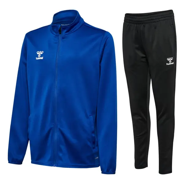 Trening hummel ESSENTIAL POLY COPII - 7045 True Blue, 140