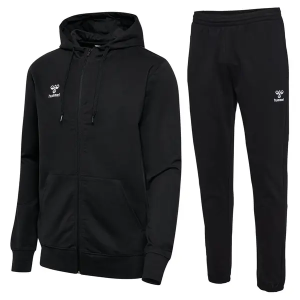 Trening hummel GO 2.0 HOODIE ZIP - 2001 Black, 3XL