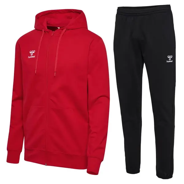 Trening hummel GO 2.0 HOODIE ZIP - 3062 True Red, L