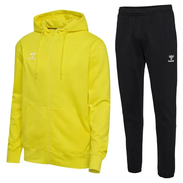 Trening hummel GO 2.0 HOODIE ZIP - 5269 Blazing Yellow, L