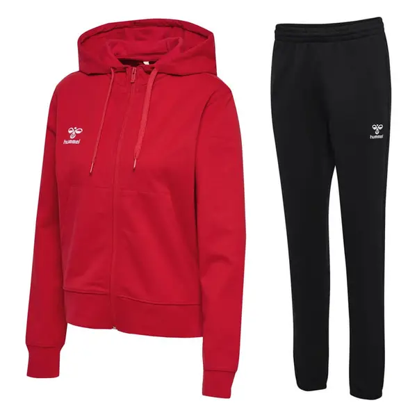 Trening hummel GO 2.0 ZIP WOMEN - 3062 True Red, XL