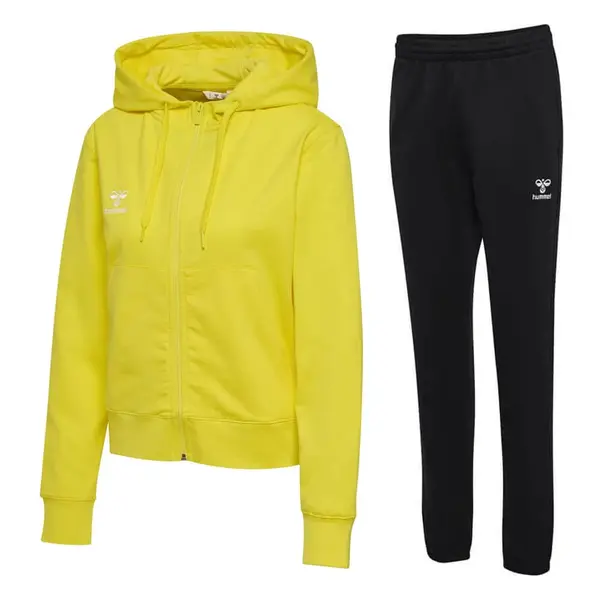 Trening hummel GO 2.0 ZIP WOMEN - 5269 Blazing Yellow, XL