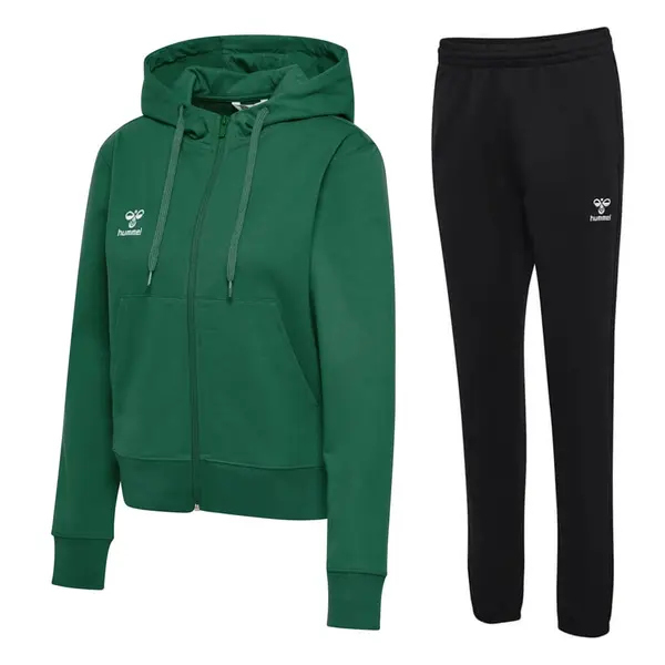 Trening hummel GO 2.0 ZIP WOMEN - 6140 Evergreen, M