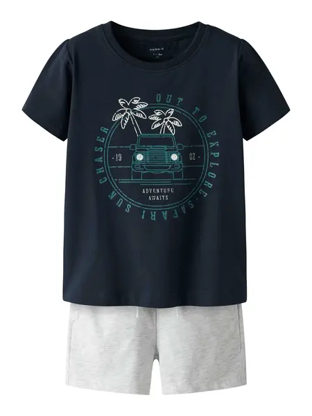 Trening Nmmjaspen Ss Shorts Set Pb