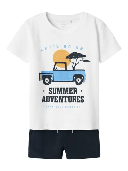 Trening Nmmjaspen Ss Shorts Set Pb