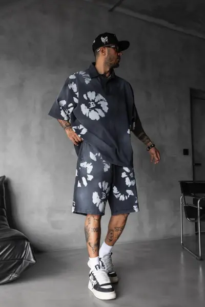 TRENING POLO OVERSIZE BLACK TRBI40(1891-92) (MĂRIME: L)