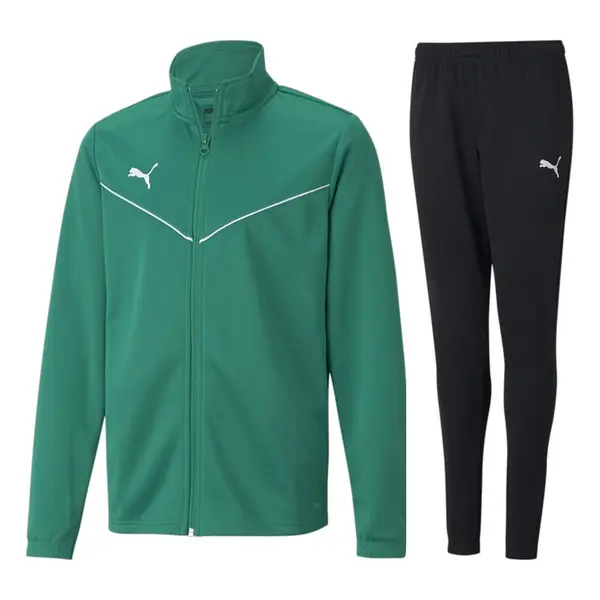 Trening PUMA teamRISE POLY COPII - 05 Pepper Green, 164