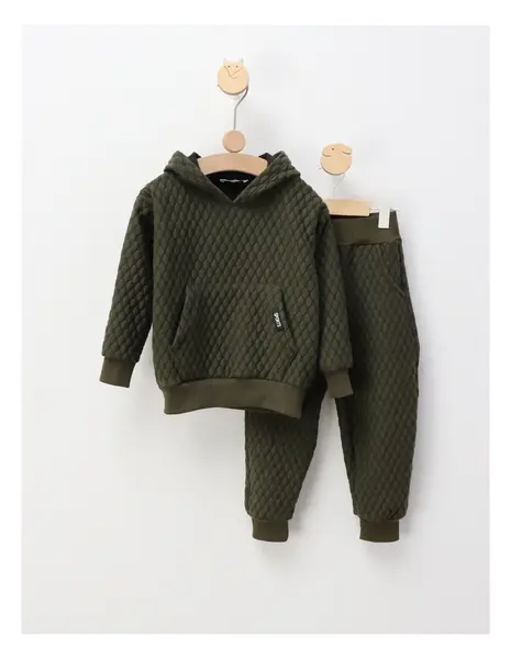 Trening Winter Warm Fashion, verde