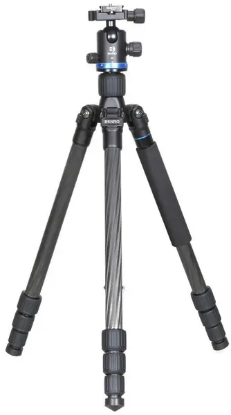 Trepied Benro - iFoto L CF + IB0, 46-166 cm, negru