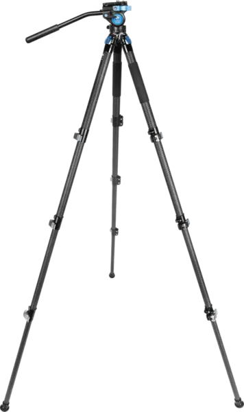 Trepied foto carbon, Sirui Carbon Fiber Tripod Kit with VideoHead L-324F + VA-5X