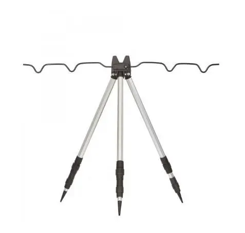 Trepied pescuit Accesorii pescuit > Nada si momeli , cu 4 posturi din aluminiu prokarpfishing