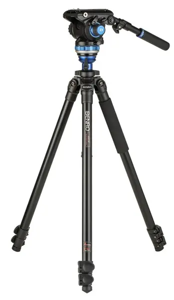 Trepied video Benro - A2573F + S6PRO, negru