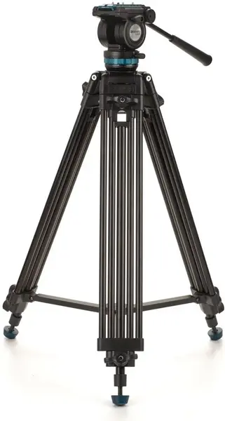 Trepied video Benro - KH25PC + Head, 75-156.5 cm, negru