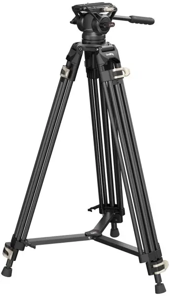 Trepied video SmallRig - Heavy-Duty Fluid Head AD-01, 85-186cm, negru
