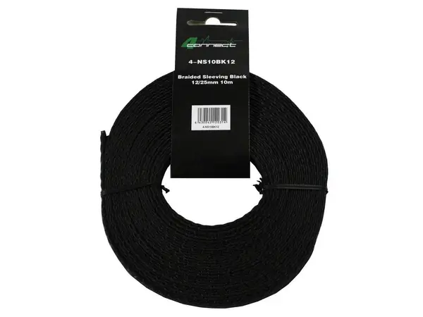 Tresa Cablu FOUR Connect 4-NS10BK12, 10 M, Negru, 12/25 mm