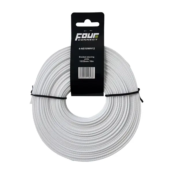 Tresa Cablu FOUR Connect 4-NS10WH12, 10 M, Alb, 12 25 mm