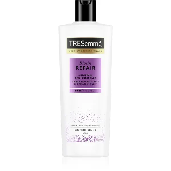 TRESemmé Biotin + Repair 7 balsam pentru regenerare pentru par deteriorat 400 ml