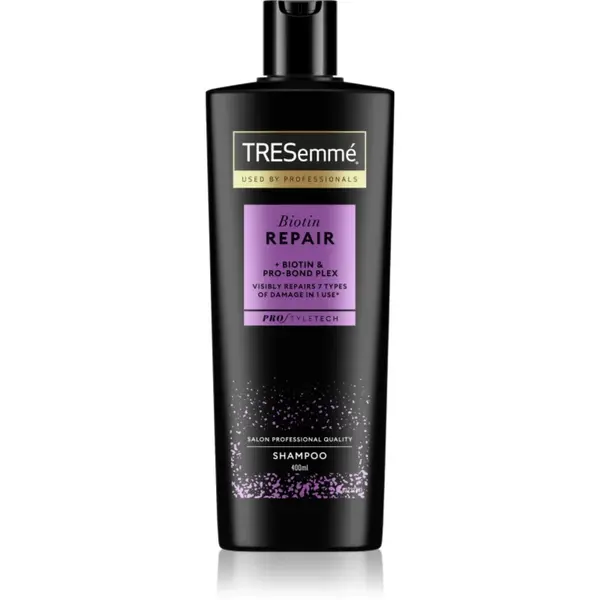 TRESemmé Biotin Repair șampon fortifiant pentru păr deteriorat 400 ml