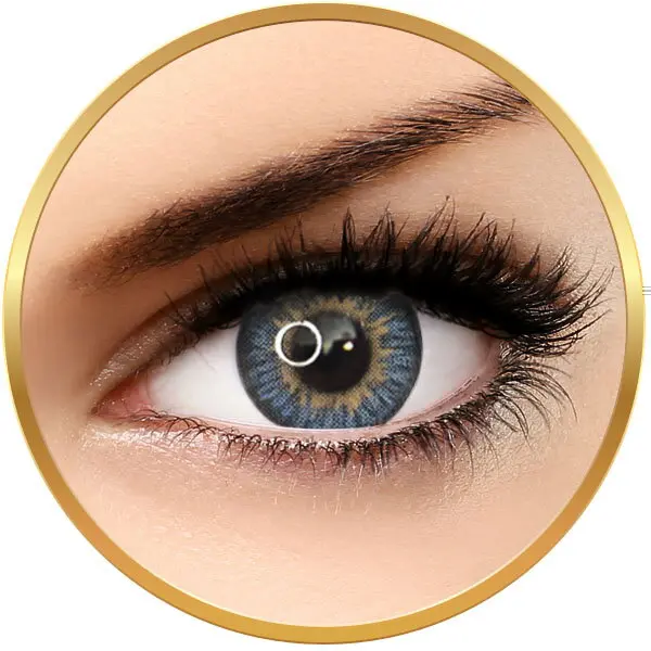 Tri Tone Light Blue 90 de purtari 2 lentile/cutie