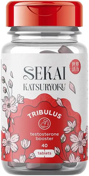 Tribulus, 40 tablete, Sekai Katsuryoku