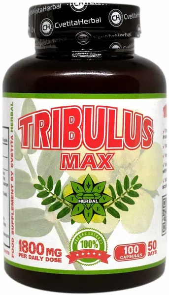 Tribulus Max, 900 mg, 100 capsule, Cvetita Herbal