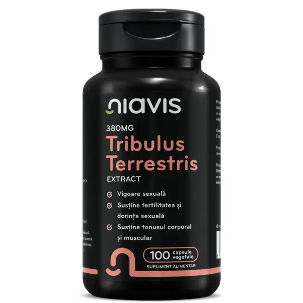 Tribulus Terrestris Extract 380mg 100cps vegetale