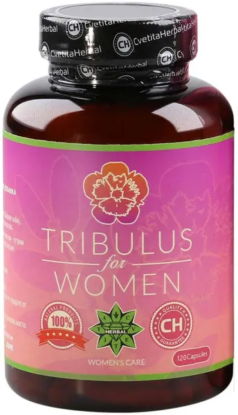 Tribulus Women, 400 mg, 120 capsule, Cvetita Herbal