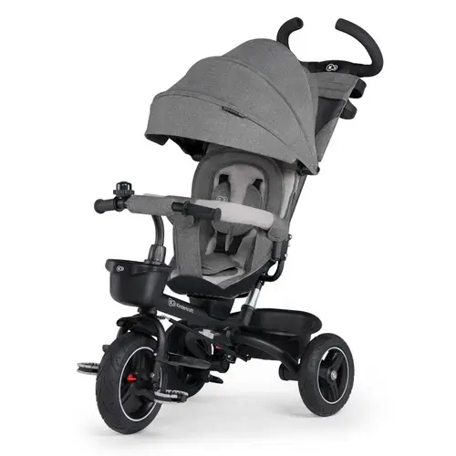 Tricicleta 5in1 Kinderkraft Spinstep, Gri