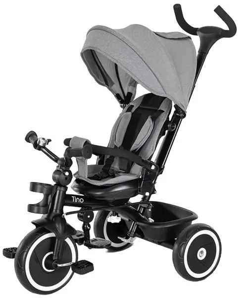 Tricicletă cu rotație 360 Lorelli - Tino, Grey