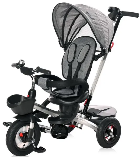 Tricicleta cu roti gonflabile Lorelli - Zippy, Graphite