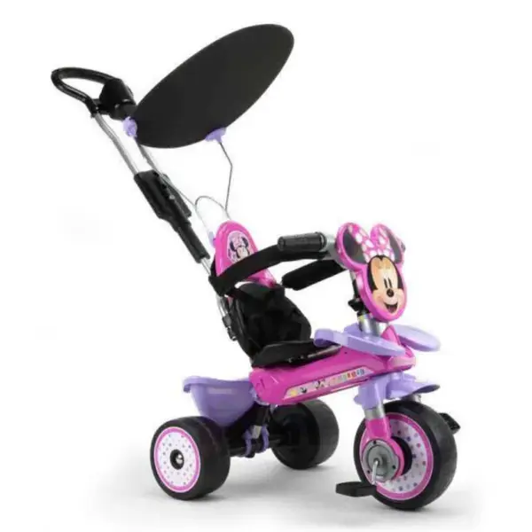 Tricicleta evolutiva, Injusa, cu maner parental, adaptabila, anvelope EVA, Disney Mickey Mouse