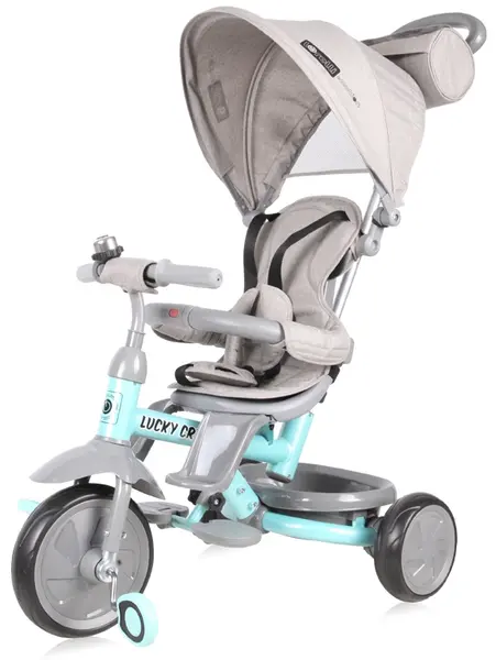 Tricicleta Lorelli - Lucky Crew, Grey & Green