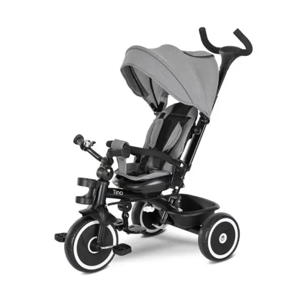 Tricicleta, Lorelli Tino, sezut rotativ 360 grade, scaun rabatabil, control parental, Grey
