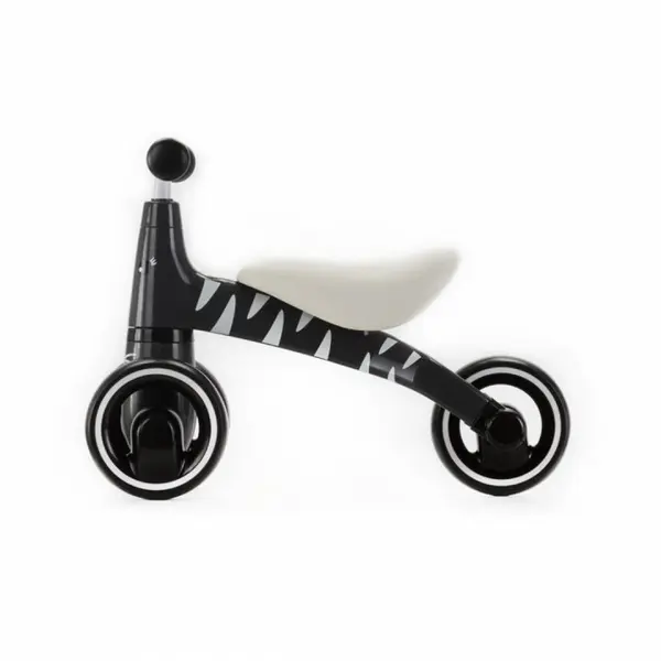 Tricicleta pentru copii, Adamex Animals, fara pedale, cu 3 roti, sistem de blocare a rotirii ghidonului, testata EN71, pentru interior exterior, sezut moale, +12 luni, Cat