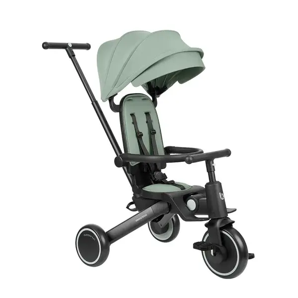 Tricicleta pliabila 8 in 1 Kikka Boo Trix 2 360 2025 Verde Menta