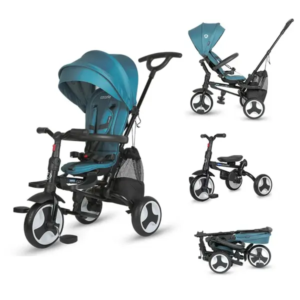 Tricicleta ultrapliabila, Coccolle Spectra Plus, Atlantic Blue