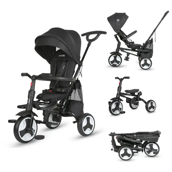 Tricicleta ultrapliabila, Coccolle Spectra Plus, Jet Black