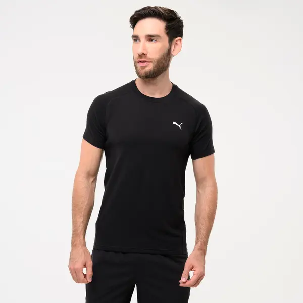 Tricou active Puma Negru Bărbați