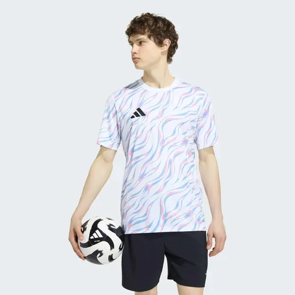 Tricou adidas Practise 26 Alb-Albastru Adulți
