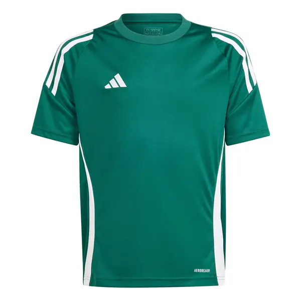 Tricou ADIDAS TIRO 24 COPII - 05 Pepper Green, 128