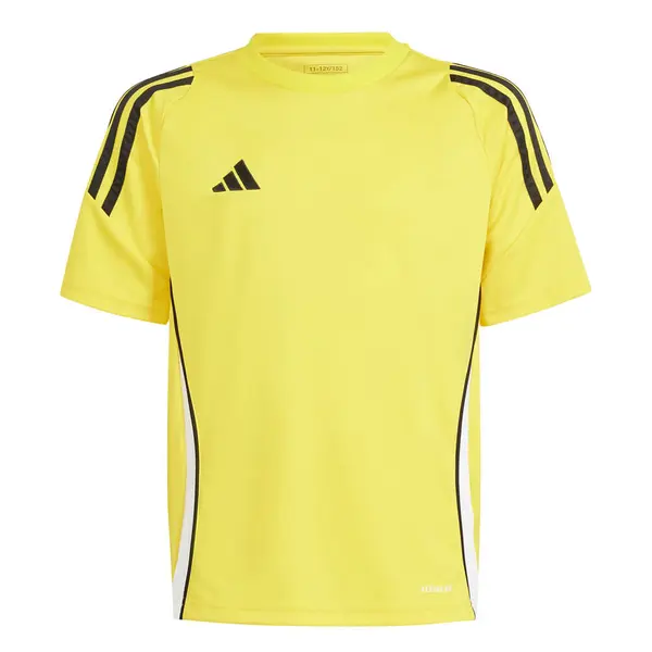 Tricou ADIDAS TIRO 24 COPII - 07 Cyber Yellow, 128