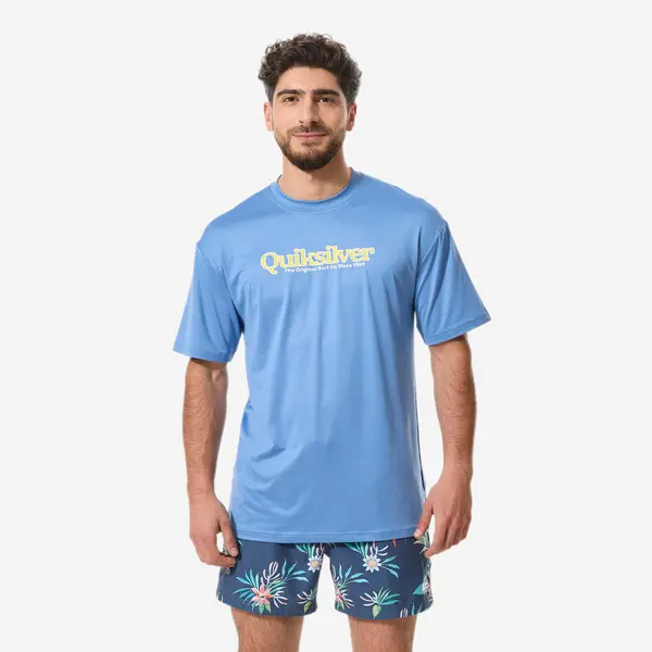 Tricou anti uv - Til Albastru