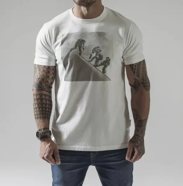 Tricou army Direct Action Operator Rapel - alb - M