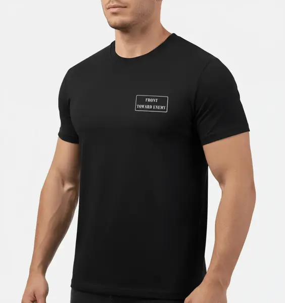 Tricou army Helikon-Tex® Front Toward Enemy negru - XXL